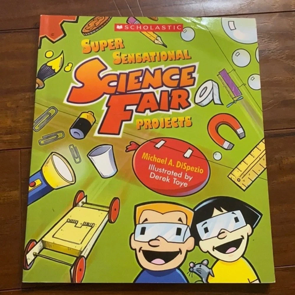 Science Fair & DIY Science Books Lot of 3 STEM Experiments Homeschool